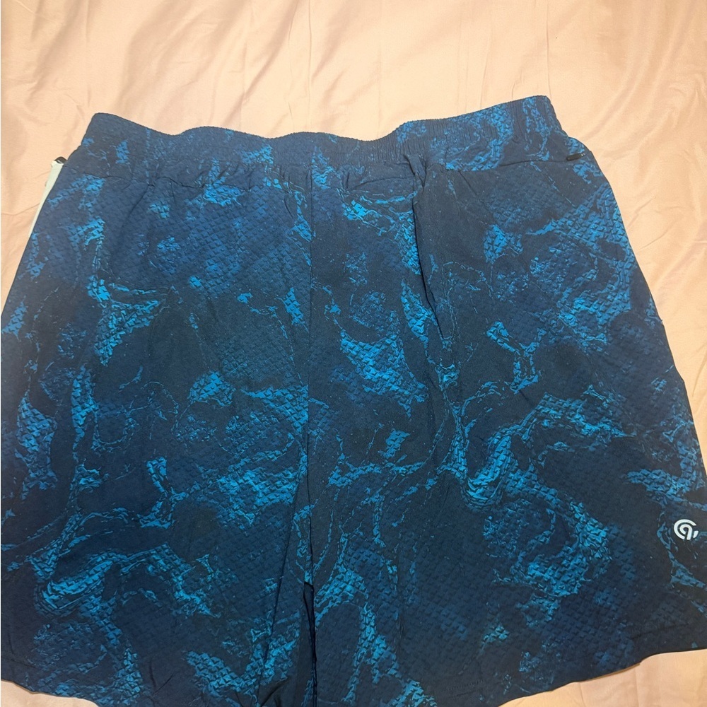 Champion Blue and Black Men's Shorts